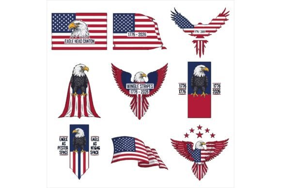 Free American Eagle and Flag Background Review