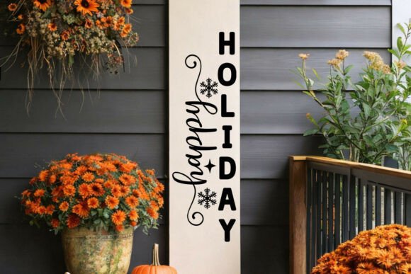 HAPPY HOLIDAY SVG: Festive Illustrations for Branding