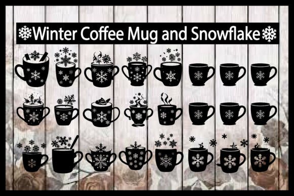 Review: 18 Winter Coffee Mug and Snowflake Design