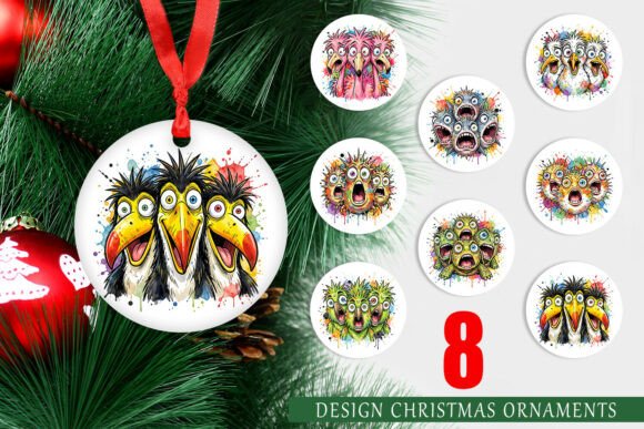 Reviewing the Watercolor Tropical Animal Ornament