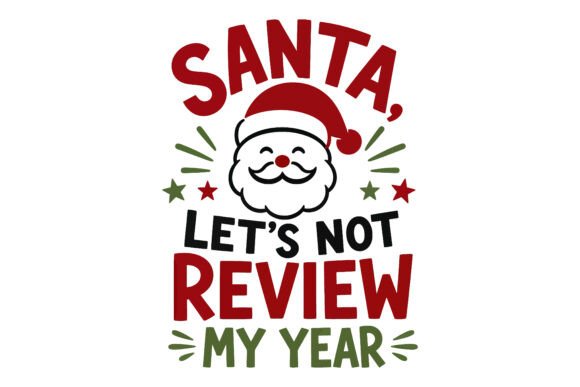 Santa Review My Year Design: A Freebies Asset