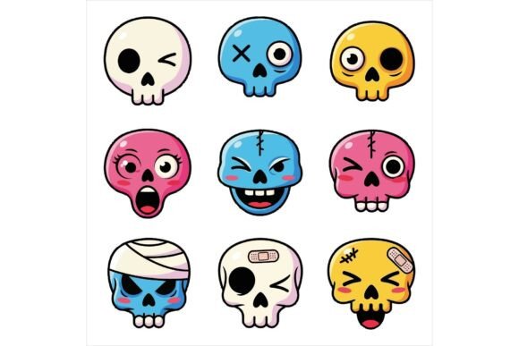 Skull Illustrations Bundle: A Designer’s Review