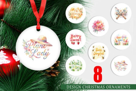 Watercolor Garden Bee Ornament PNG Review